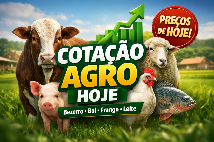 Cota&ccedil;&atilde;o Do Bezerro-Boi-Frango-Leite-Ovinos-Su&iacute;nos-Til&aacute;pia