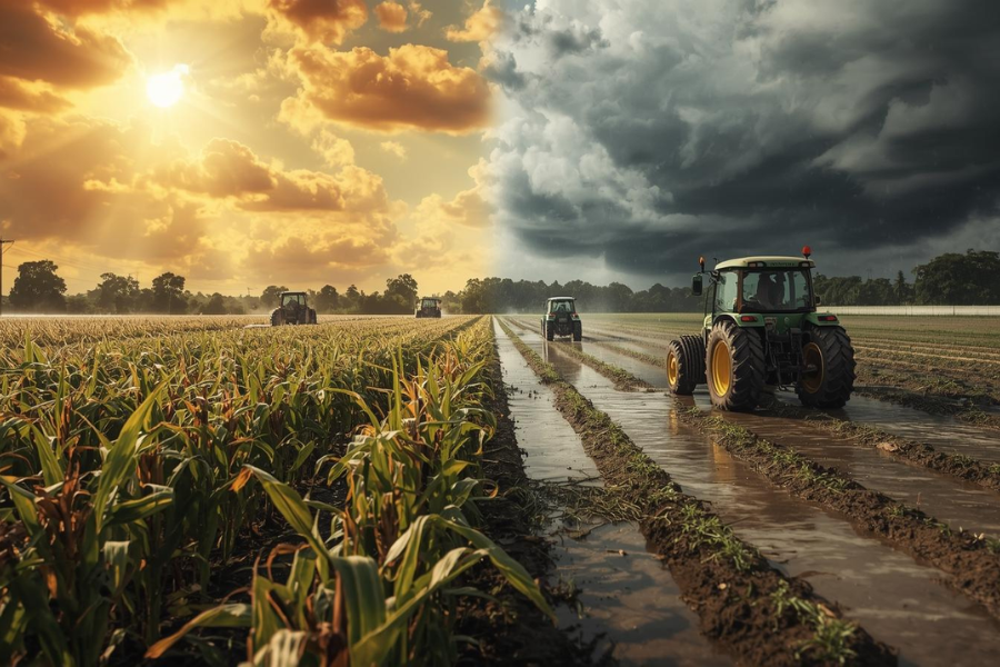 Previsão Indica Calor Intenso e Chuvas Localizadas: Atenção Redobrada para o Campo