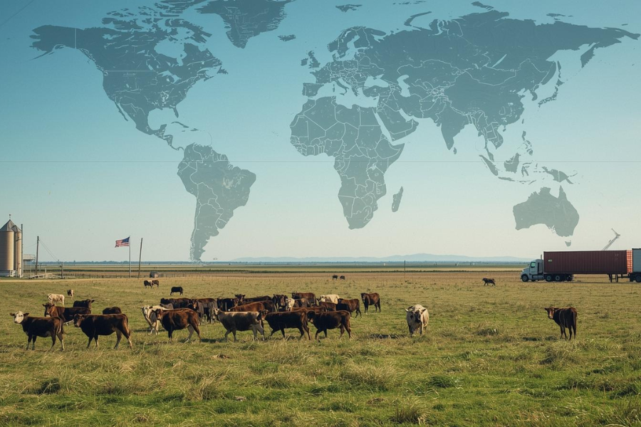 EUA Reduzem Previsão de Produção de Carne Bovina para 2025; Impacto pode Refletir no Mercado Global