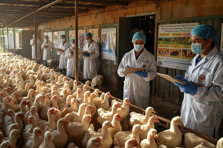 Ministério da Agricultura divulga atualização sobre doenças respiratórias e nervosas em aves