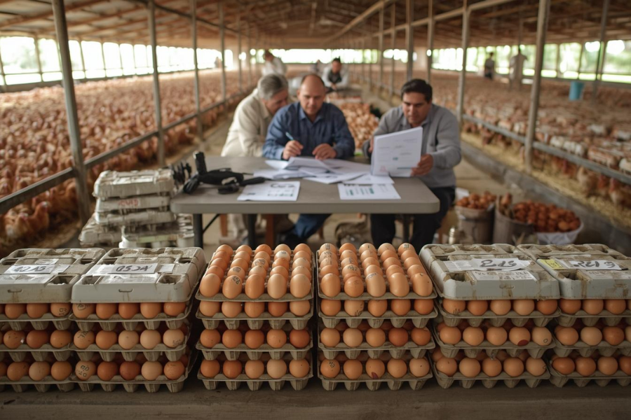Mercado de Ovos Mostra Variação entre Estados com Preços de Referência Atualizados pela Conab e Cepea