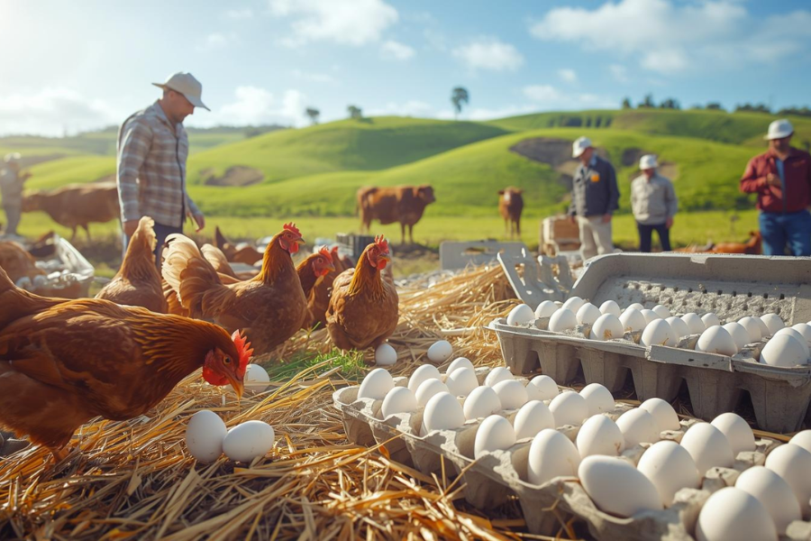 Valorização da Carne Impulsiona Crescimento Recorde na Produção de Aves e Ovos no Brasil