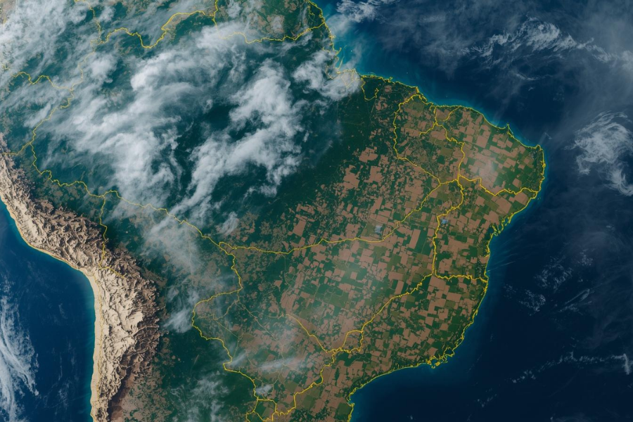 Previsão do tempo para todos os estados brasileiros.