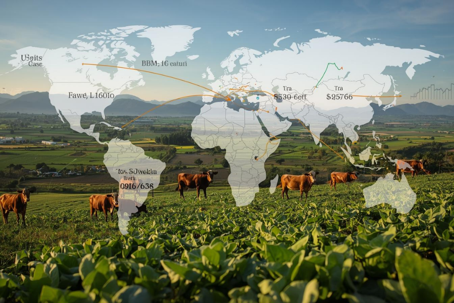 Tarifas dos EUA Redesenham Caminhos da Agropecuária Brasileira e Abrem Espaço para Novos Mercados