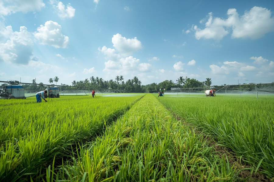Índia Avança na Agricultura Sustentável com Fertilizante Solúvel em Água
