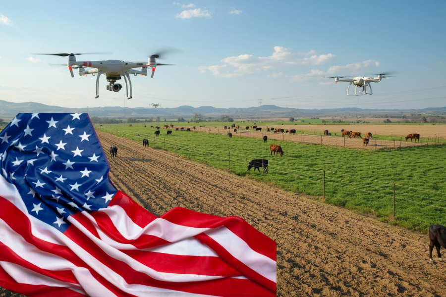 Estados Unidos Impulsionam Agricultura de Precisão e Pecuária Sustentável