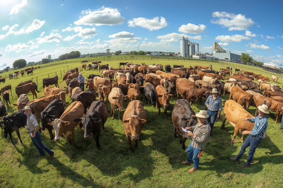 Bahia Bate Recorde Histórico no Rebanho Bovino e Fortalece Agronegócio Estadual