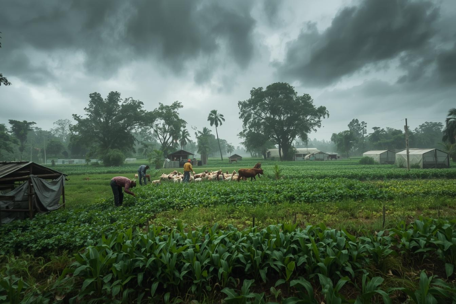 Frente Fria Muda o Clima no País e Exige Atenção Redobrada do Produtor Rural