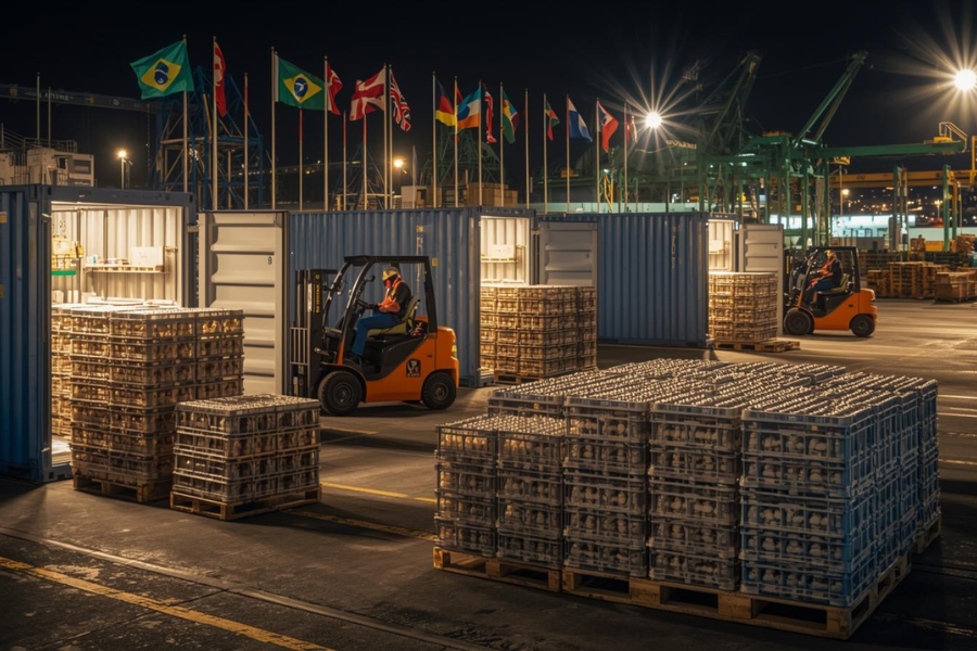 Exportação de Ovos Cresce no Ano e Atinge Melhor Resultado da História para o 3º trimestre