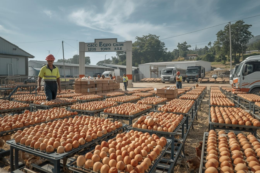 Município Paulista se Destaca como Potência na Produção de Ovos e Mostra Força do Agronegócio local