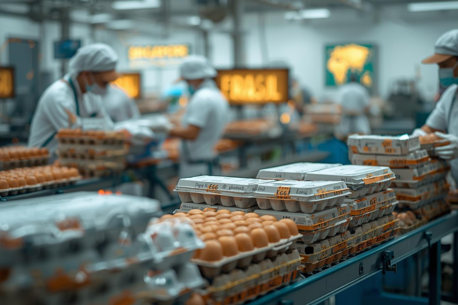 Brasil Amplia Horizontes: Ovos Processados Passam a ter Acesso ao Mercado de Singapura