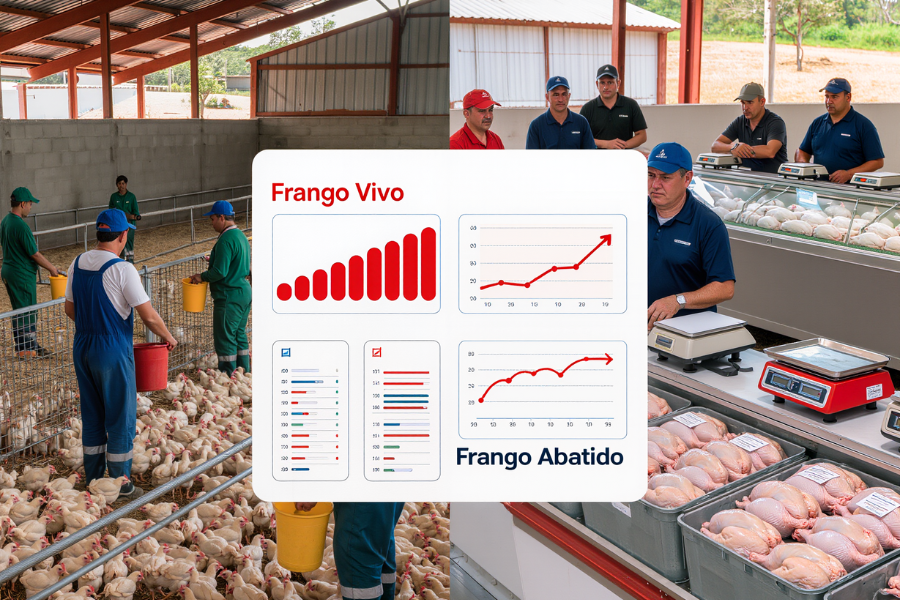 Frango Vivo ou Abatido? Estratégias para Aproveitar a Alta nos Preços