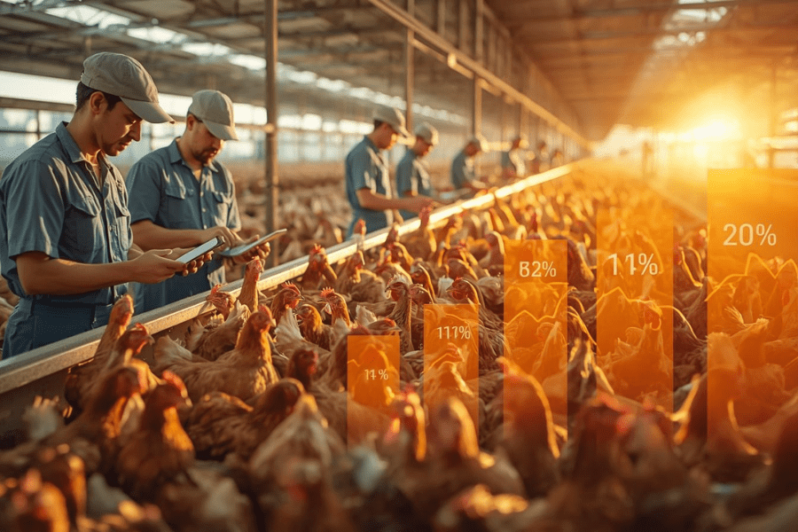 Frango Lidera Valoriza&ccedil;&atilde;o em Outubro e Mostra For&ccedil;a ap&oacute;s Crise Sanit&aacute;ria