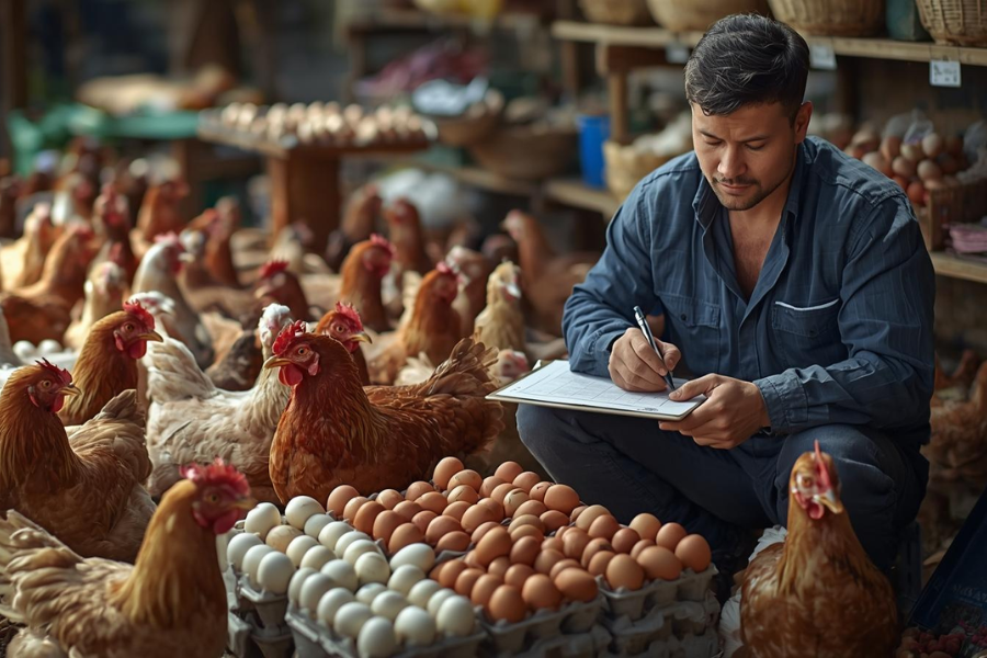 Preços de Ovos Brancos e Vermelhos se Aproximam e Impactam Estratégias de Venda no Campo