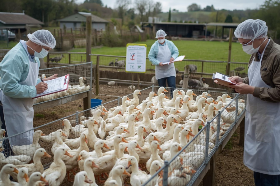 França Retoma Vacinação de Patos para Proteger Avicultura e Reduzir Riscos de Influenza Aviária