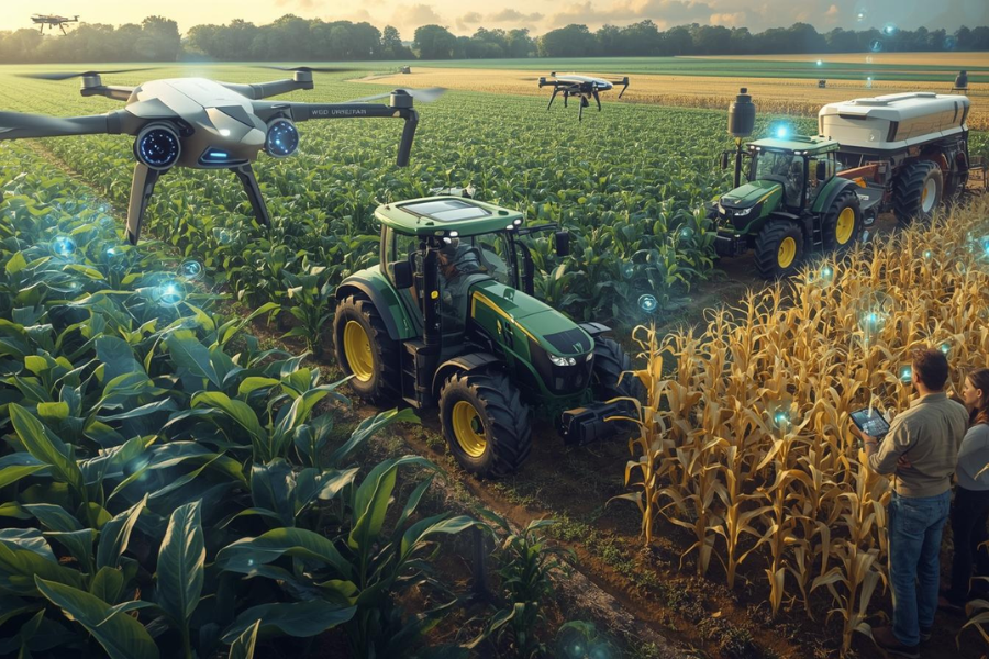 Novas Tecnologias Revolucionam a Agricultura e Pecuária no Brasil em 2025