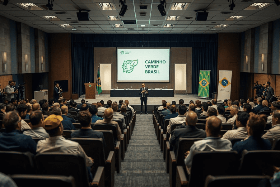 Mapa Apresenta o Programa Caminho Verde Brasil a Produtores e Imprensa em Goi&acirc;nia