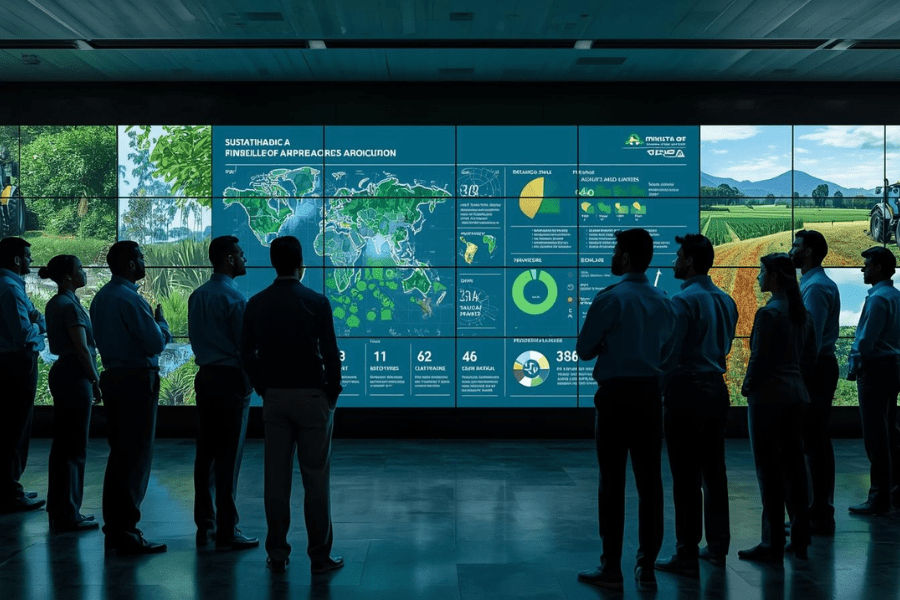 Mapa Lan&ccedil;a Painel Digital para Acompanhar Avan&ccedil;os da Agropecu&aacute;ria Sustent&aacute;vel no Brasil