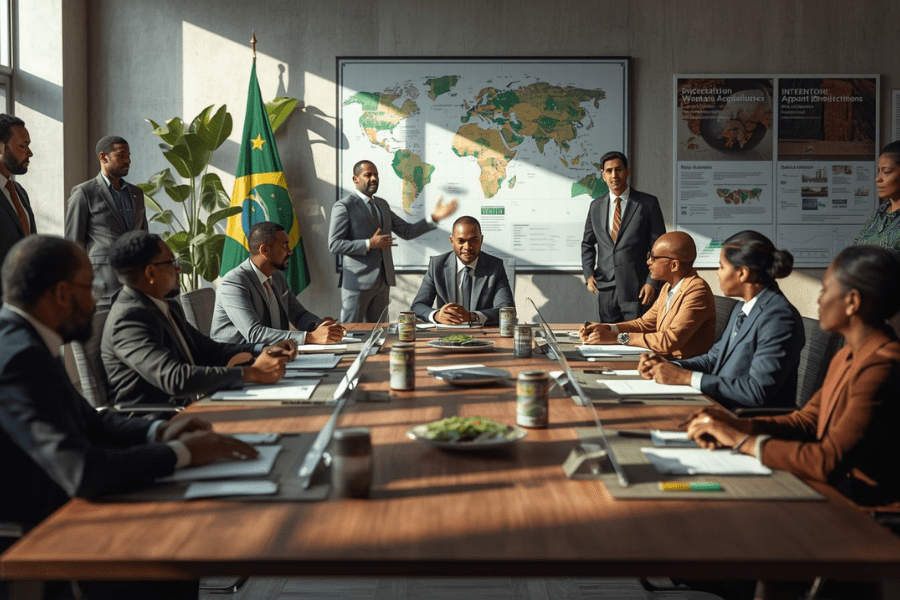 Encontro em Cuiab&aacute; Refor&ccedil;a Estrat&eacute;gias para Ampliar Exporta&ccedil;&otilde;es e Aproxima Setor Produtivo de Diplomatas do Agro