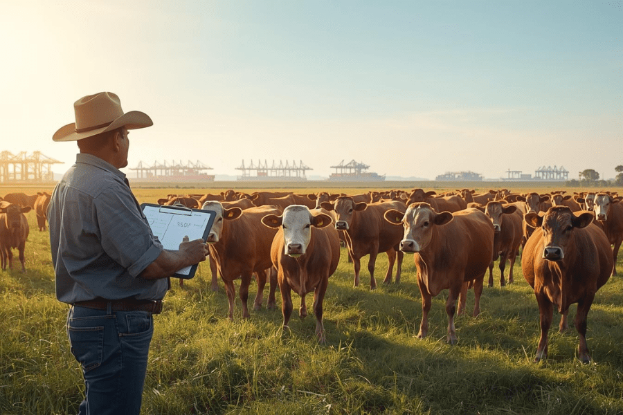 Pre&ccedil;o do Boi Gordo se Mant&eacute;m Firme, Mesmo com Incertezas nas Exporta&ccedil;&otilde;es para a China