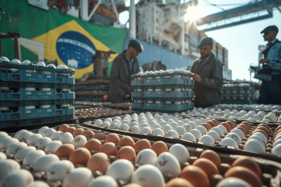 Brasil Conquista Novo Avan&ccedil;o e Volta a Exportar Ovos para a Uni&atilde;o Europeia com Menos Burocracia