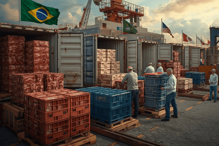 Exporta&ccedil;&otilde;es de Carnes Come&ccedil;am Novembro com Alta na Bovina, Avan&ccedil;o Moderado no Frango e Queda na Su&iacute;na