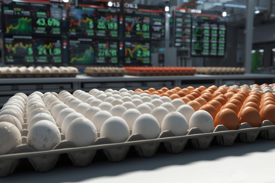 Mercado de Ovos no Brasil: Cota&ccedil;&otilde;es por Estado e Tipo no Final de Dezembro de 2025