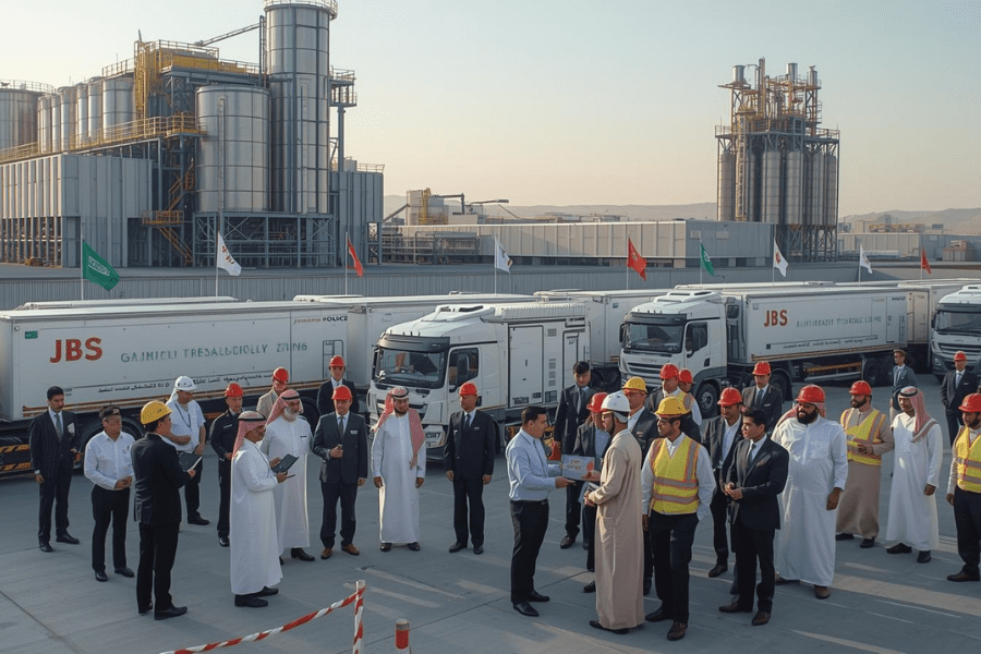 JBS Amplia Atua&ccedil;&atilde;o na Ar&aacute;bia Saudita com Nova F&aacute;brica e Projeta Dobrar Produ&ccedil;&atilde;o em 2026