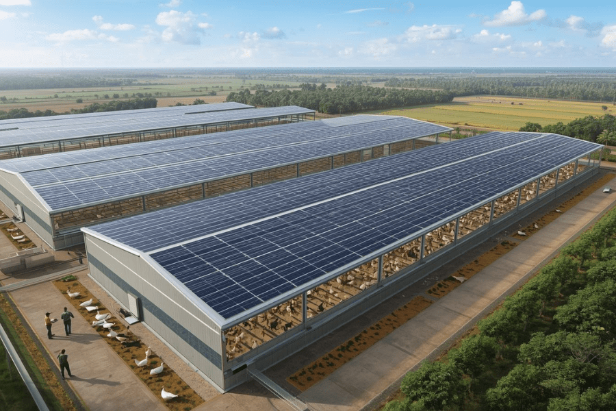 Seara Alcan&ccedil;a 75% das Granjas Integradas com Uso de Energia Limpa no Brasil