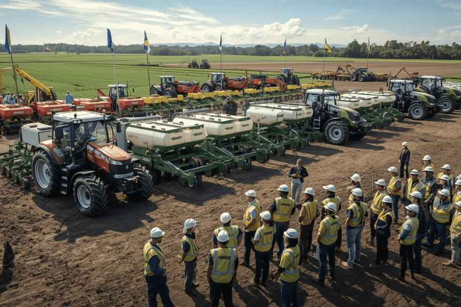 Mapa Amplia Mecaniza&ccedil;&atilde;o Rural no Paran&aacute; com Novas M&aacute;quinas do Promaq