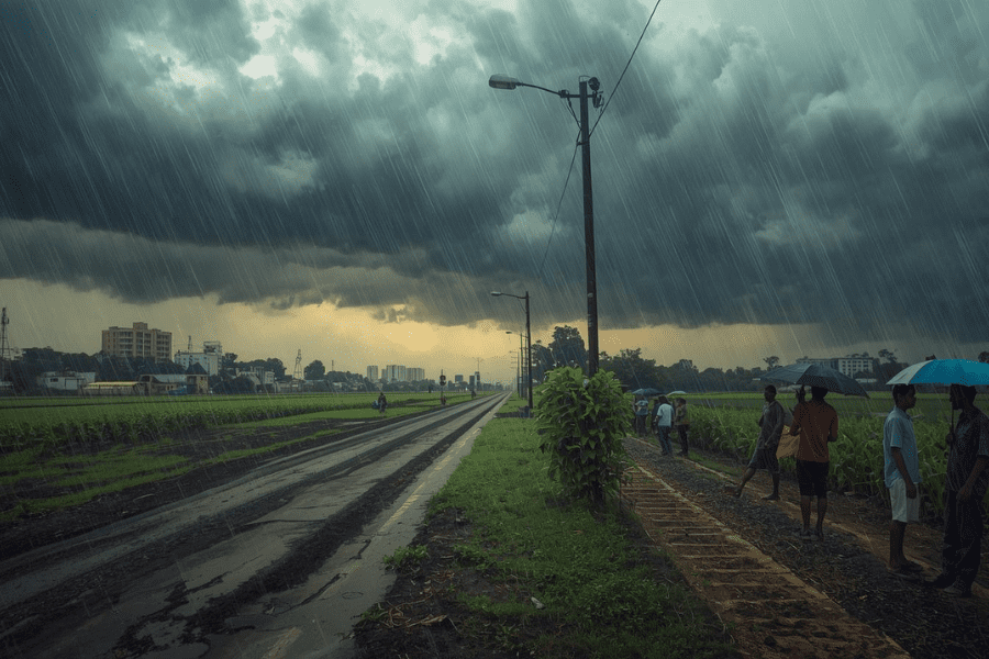 Chuva Retorna ao Brasil Ap&oacute;s Pico de Calor e Provoca Alertas em V&aacute;rias Regi&otilde;es