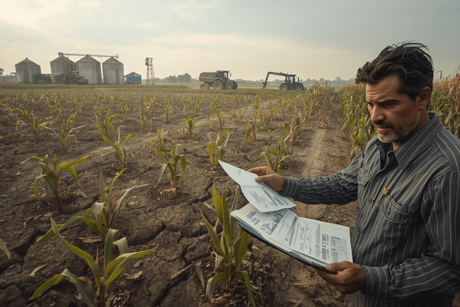 Produtores do RS Enfrentam Dificuldade para Obter Cr&eacute;dito ap&oacute;s Quatro Safras de Perdas