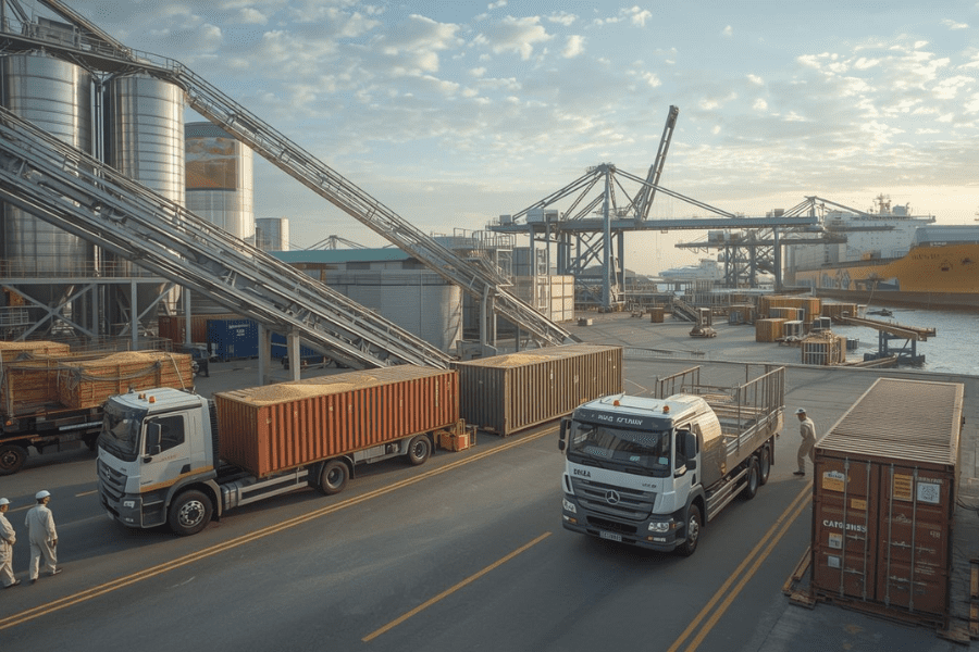 Brasil Embarca Primeiro Carregamento de DDG para a China e Amplia Mercado do Milho