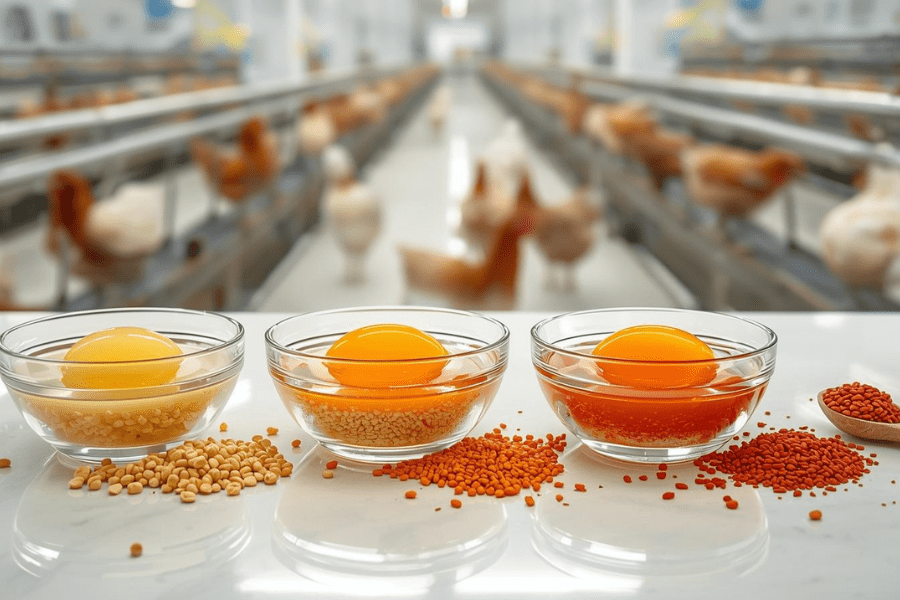 Gema Mais Escura n&atilde;o Significa Mais Nutrientes: Entenda o que Define a Cor do Ovo