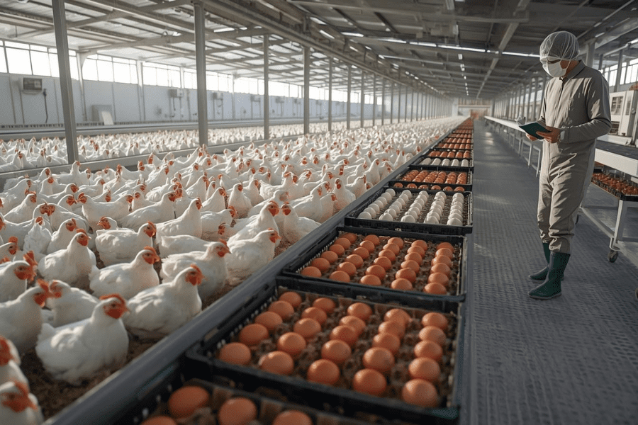 Ovos Sobem em Fevereiro e Melhoram Rentabilidade da Avicultura, Aponta Cepea