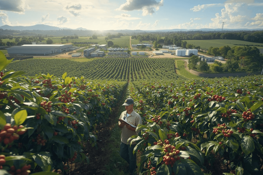 Brasil pode Alcan&ccedil;ar Safra Recorde de Caf&eacute; em 2026, Indica Primeira Estimativa da Conab