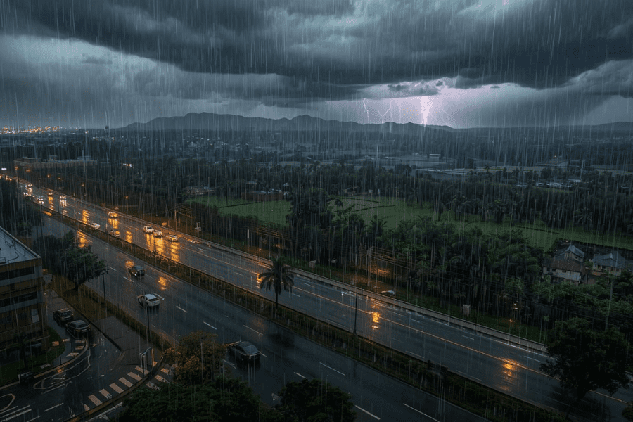 Chuva Forte e Temporais Devem Marcar a Semana em Grande Parte do Brasil