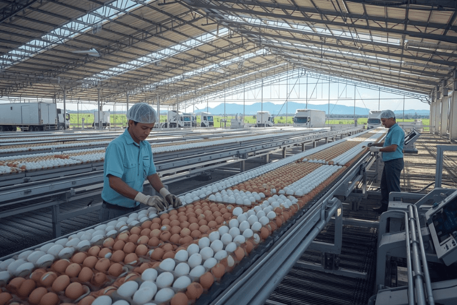 S&atilde;o Paulo Concentra 35% da Produ&ccedil;&atilde;o de Ovos no Brasil em 2025