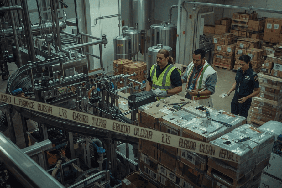 Indústria Irregular de Bebidas é Interditada em Operação Conjunta em Porto Alegre