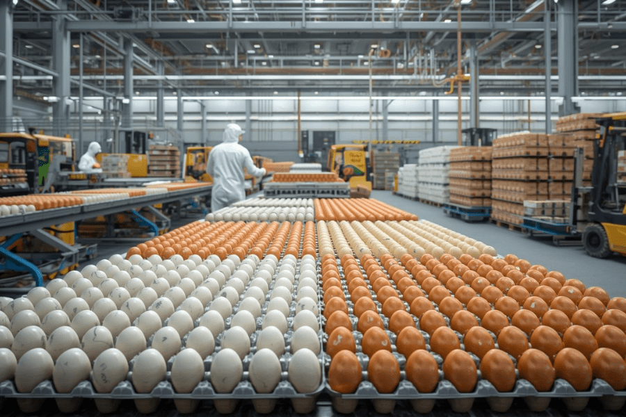 Exporta&ccedil;&otilde;es de Ovos do Brasil Registram Maior Volume para Janeiro em 13 Anos