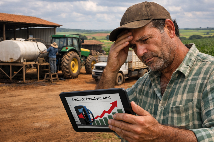 CNA Solicita Redu&ccedil;&atilde;o Tempor&aacute;ria de Impostos Sobre Diesel para Aliviar Custos do Agroneg&oacute;cio