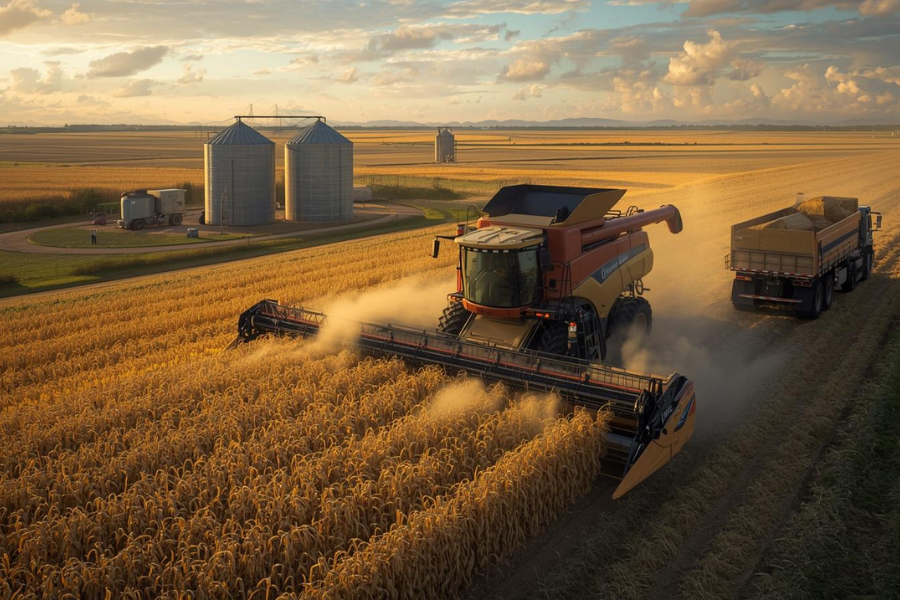Colheita de Soja no Brasil Atinge 74,3% da Área Plantada, Aponta Conab
