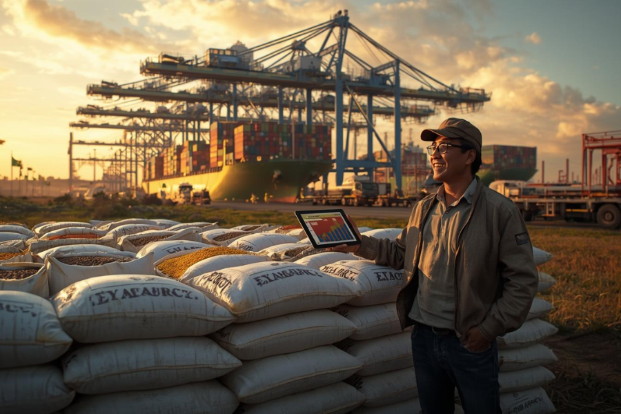 Agroneg&oacute;cio Impulsiona Com&eacute;rcio Exterior e Brasil Bate Recorde de Exporta&ccedil;&otilde;es em Fevereiro