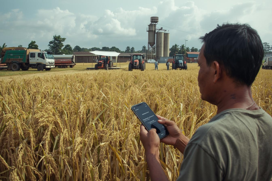 Produtores de Arroz Relatam Atrasos e Cancelamentos na Entrega de Diesel Durante a Colheita
