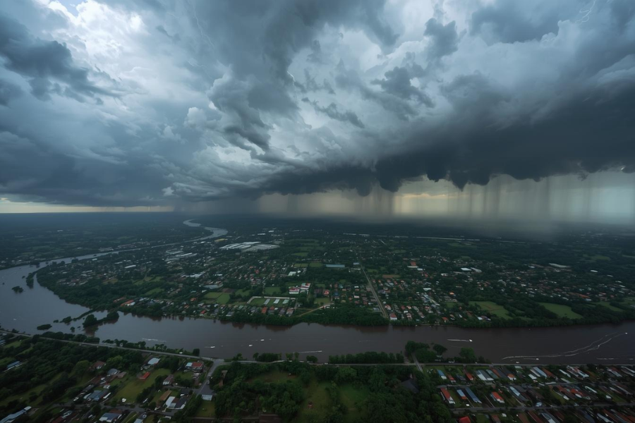 ZCIT Ganha For&ccedil;a e Chuvas podem Ultrapassar 80 mm em Regi&otilde;es do Brasil