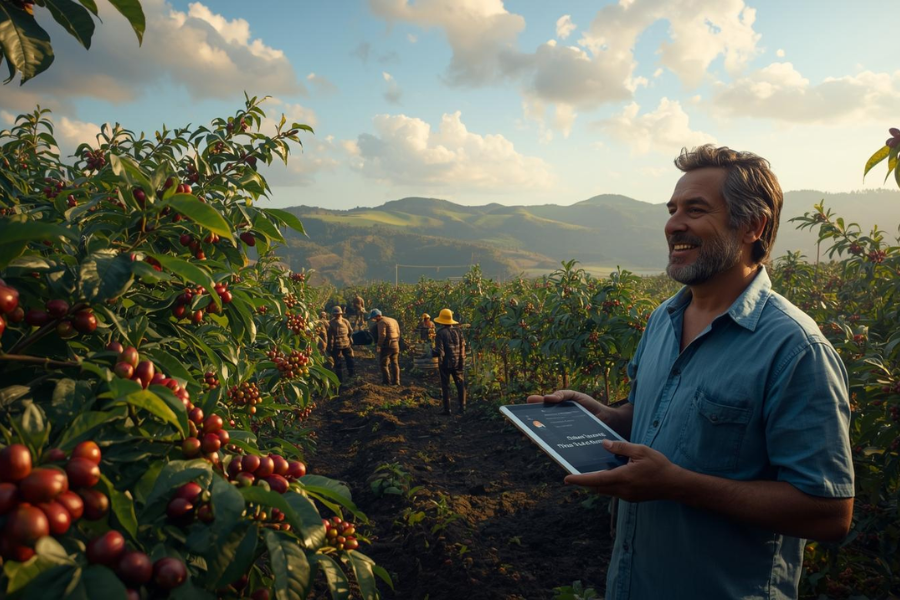 Clima Favor&aacute;vel Eleva Expectativa de Safra Recorde de Caf&eacute; no Brasil
