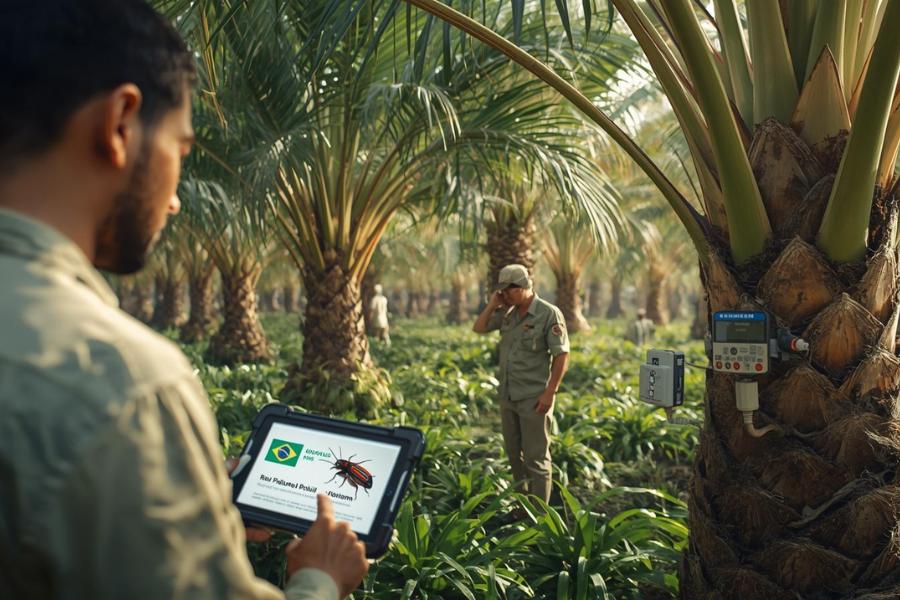 Mapa Alerta para Risco do Bicudo-Vermelho e Reforça Ações de Prevenção no Brasil