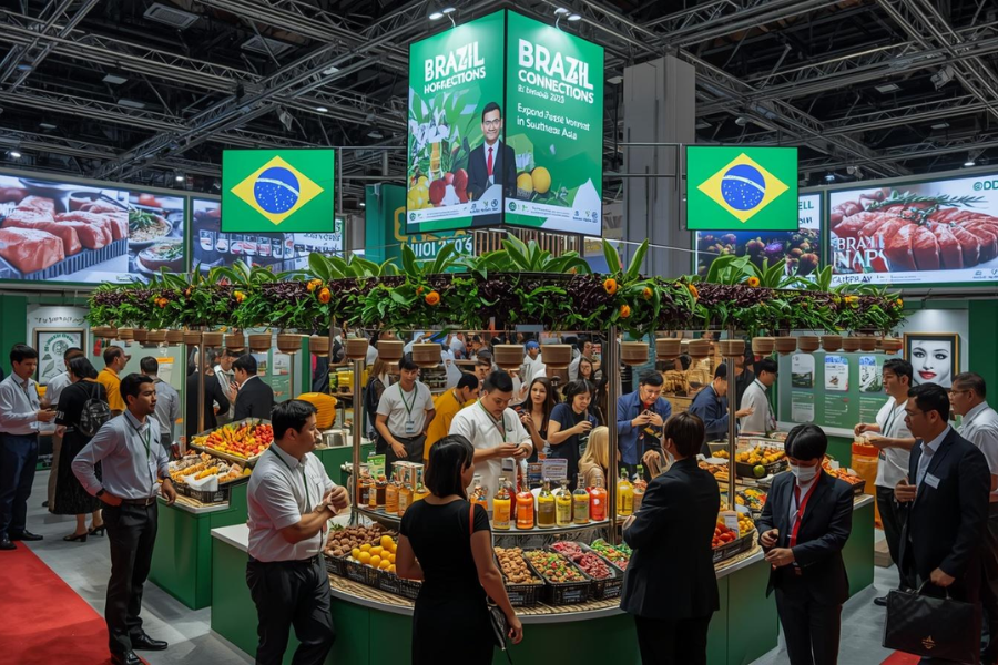 Brasil Promove Alimentos e Bebidas na THAIFEX HOREC Asia 2026 e Amplia Conexões no Sudeste Asiático