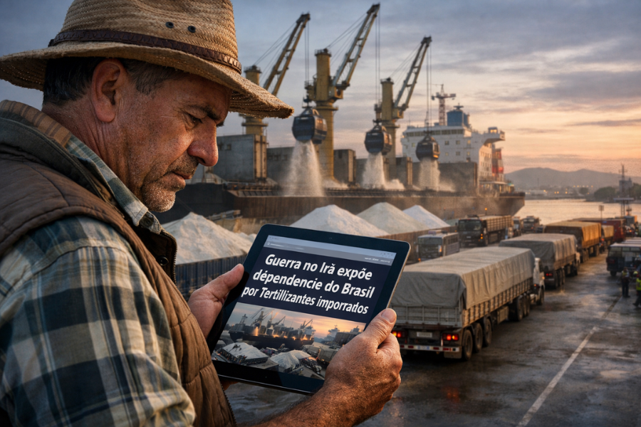 Guerra no Ir&atilde; Exp&otilde;e Novamente Depend&ecirc;ncia do Brasil por Fertilizantes Importados