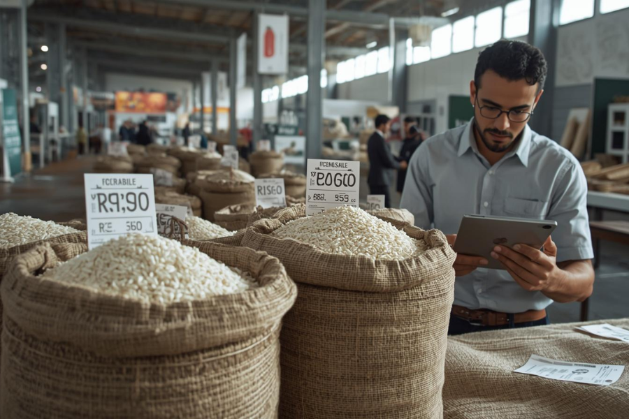 Pre&ccedil;os do Arroz Sobem no Brasil, mas Demanda Ainda &eacute; Limitada